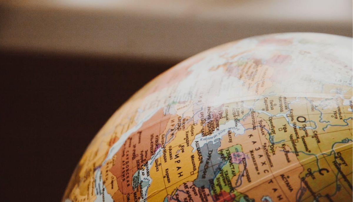 mappamondo per i viaggi