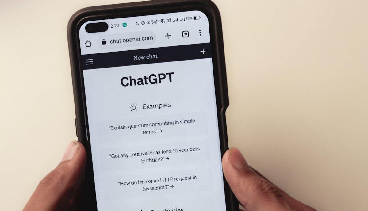 chatgpt schermata principale