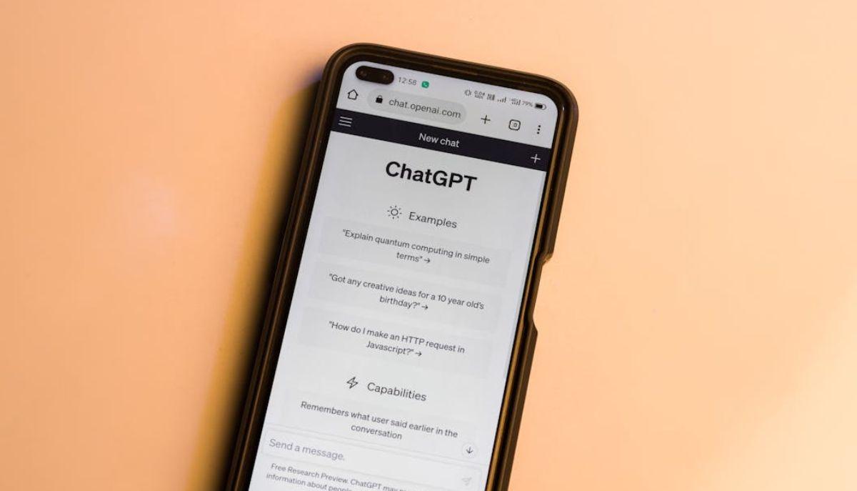 chatgpt schermata