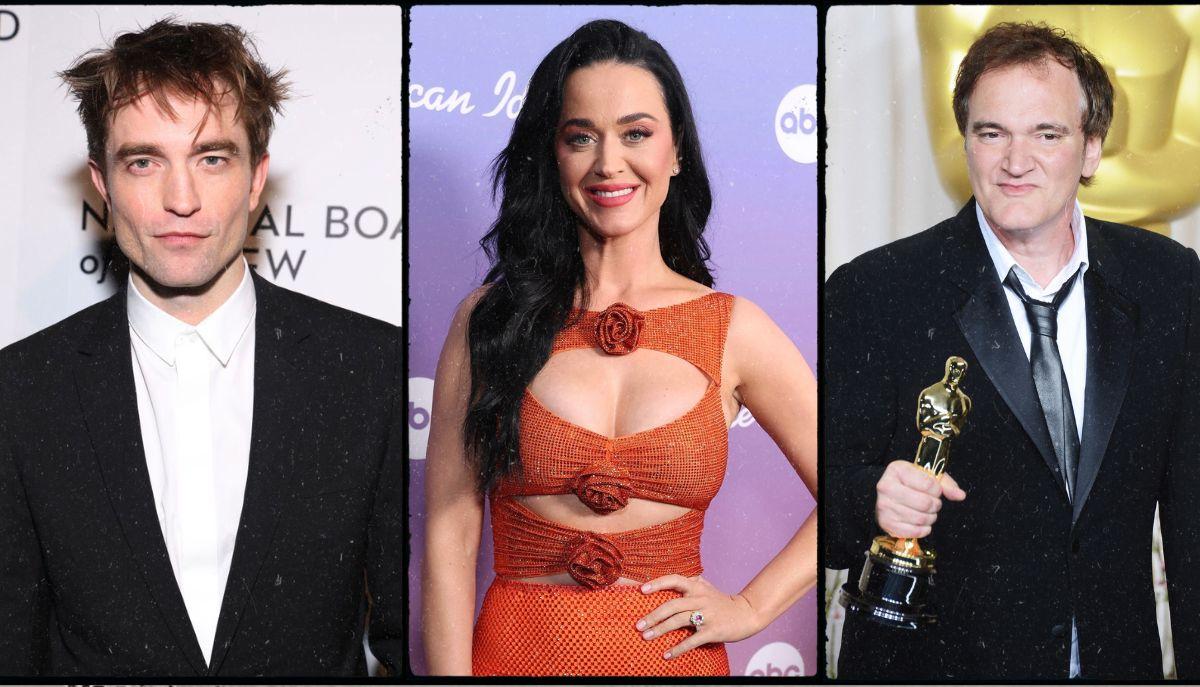 Robert Pattinson, Katy Perry e Quentin Tarantino