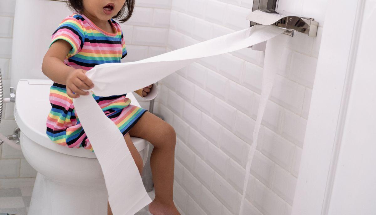 Divieto carta igienica nel bagno a scuola