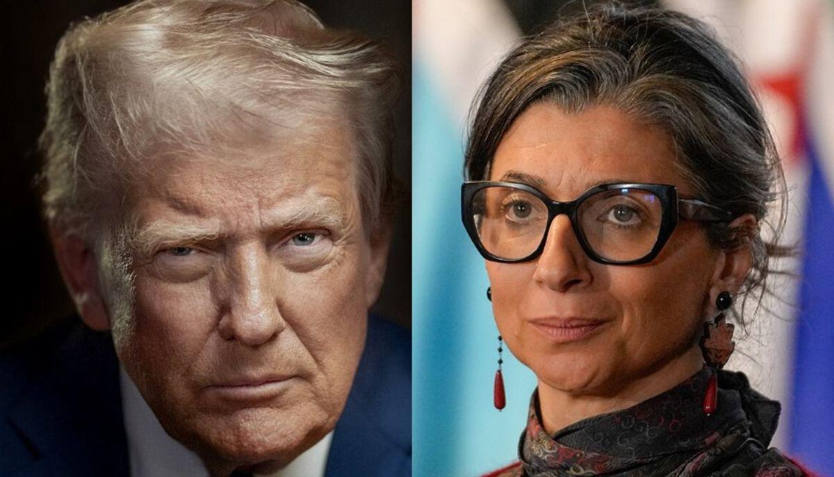 Donald Trump e Francesca Albanese