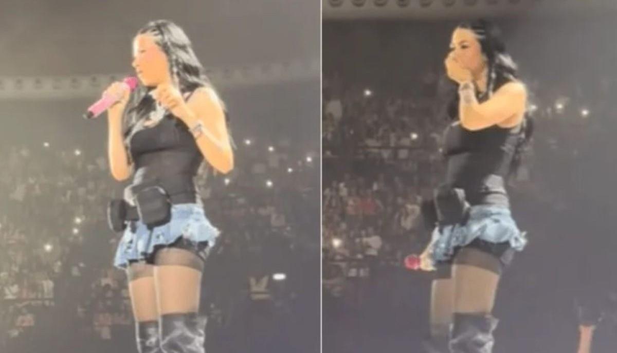 Lo spray al peperoncino ferma il concerto di Anna: show interrotto e gente intossicata nel pubblico