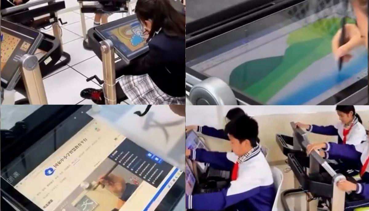 I banchi diventano tablet giganti e integrano l'IA: in Cina la scuola va sempre più verso il futuro