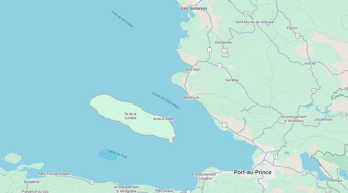 Isola di Gonave, Google Maps