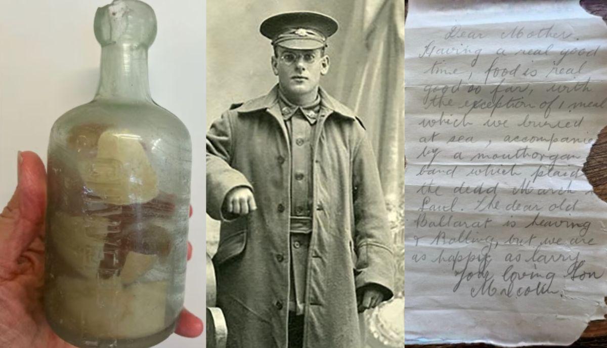 Il messaggio in bottiglia 'arriva' dopo oltre 100 anni: a scriverlo un soldato della Prima Guerra Mondiale