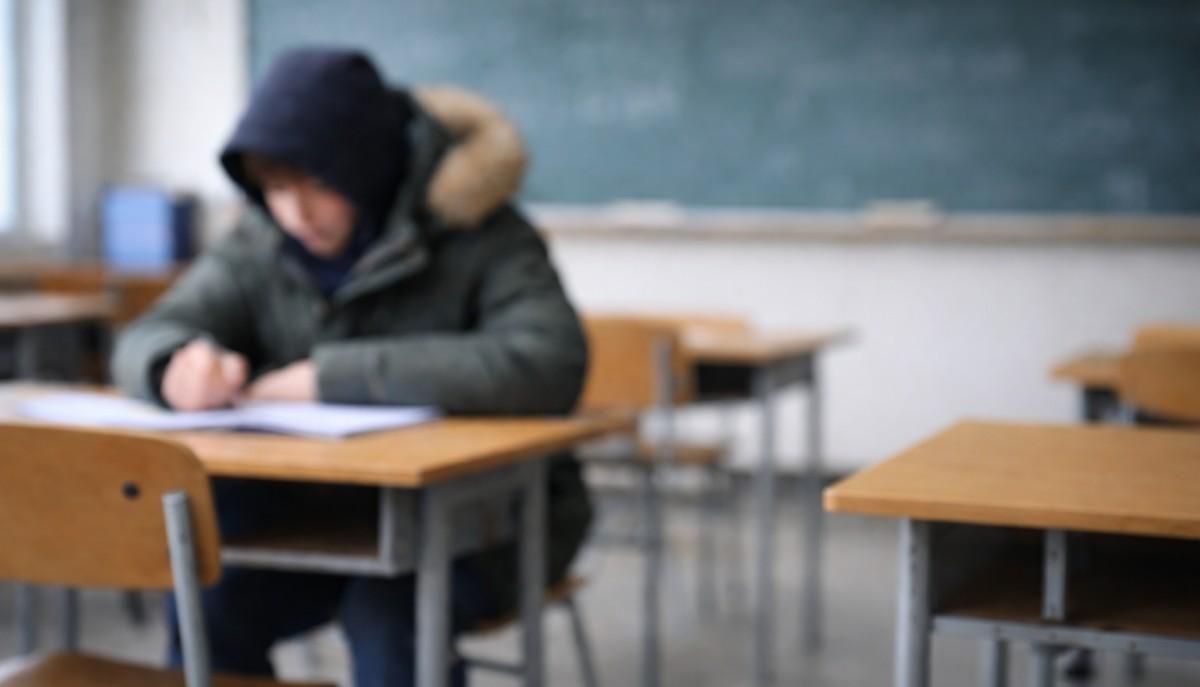 Gelo in arrivo e aule fredde: ipotesi scuole chiuse?
