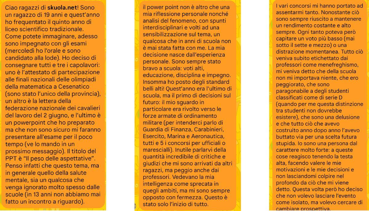 segnalazione a skuola.net