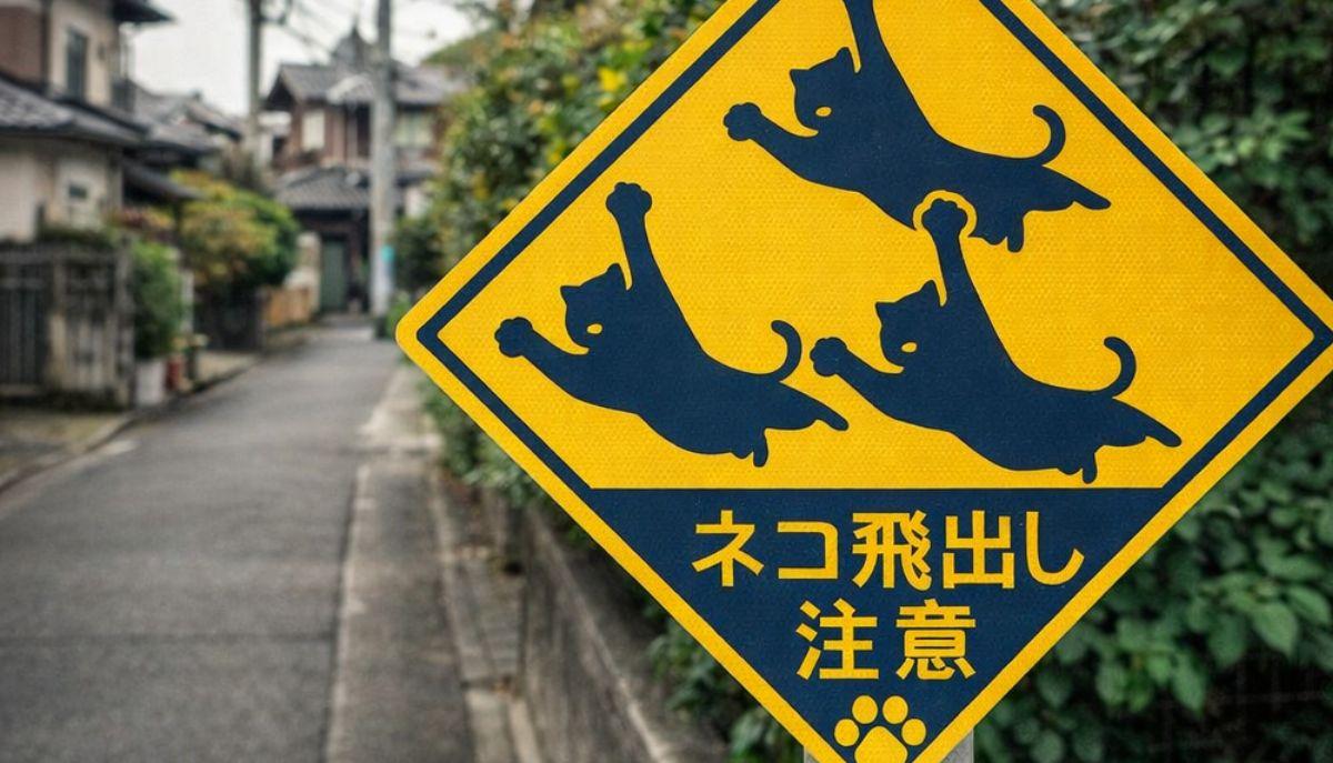 Pericolo gatti e non solo: il fascino dei cartelli stradali sugli animali in Giappone