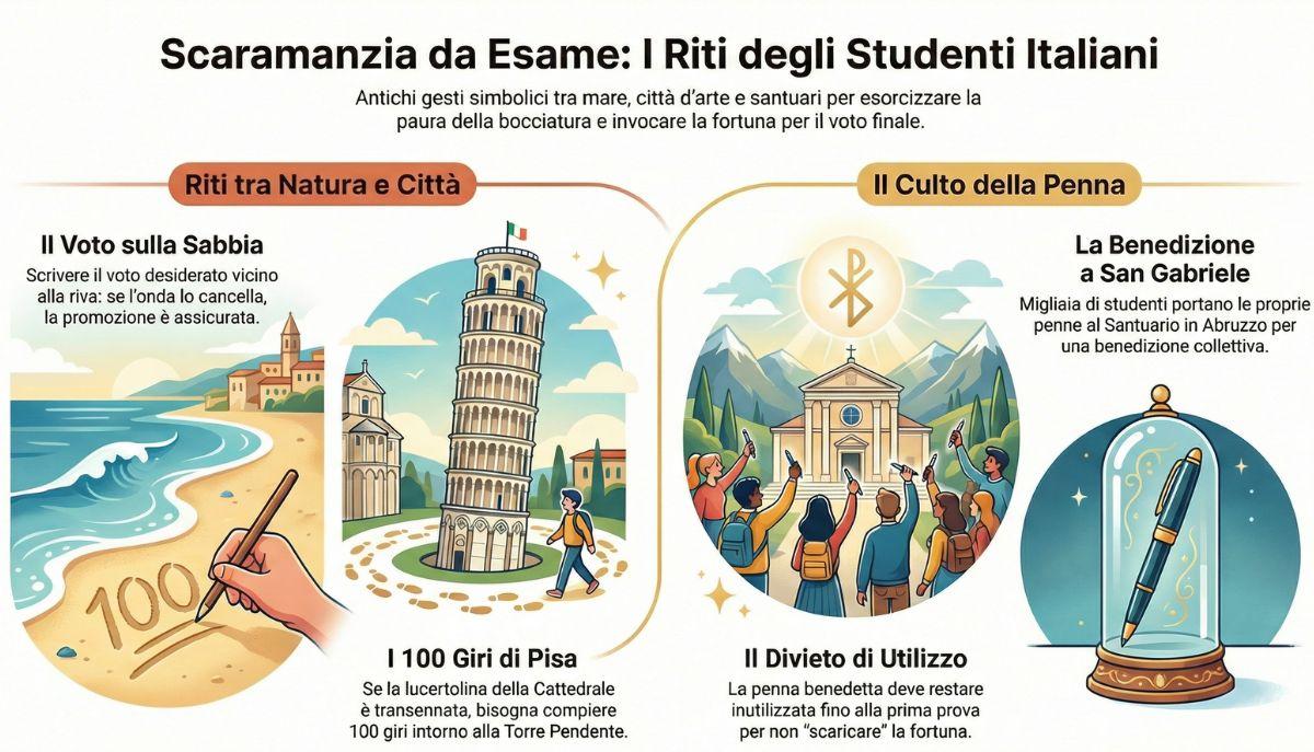 infografica sui rituali dei 100 giorni