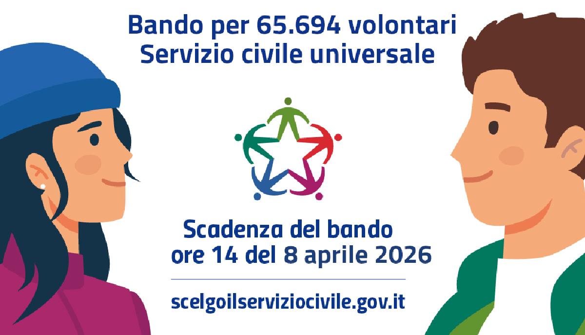Oltre 65mila posti nel bando Servizio Civile Universale 2026: la guida per fare domanda entro l'8 aprile (anche all'estero)