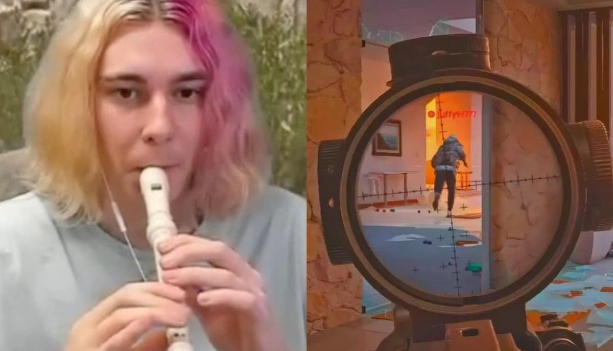 Gioca a Call of Duty con un flauto delle elementari: lo streamer riesce a fare kill impossibili