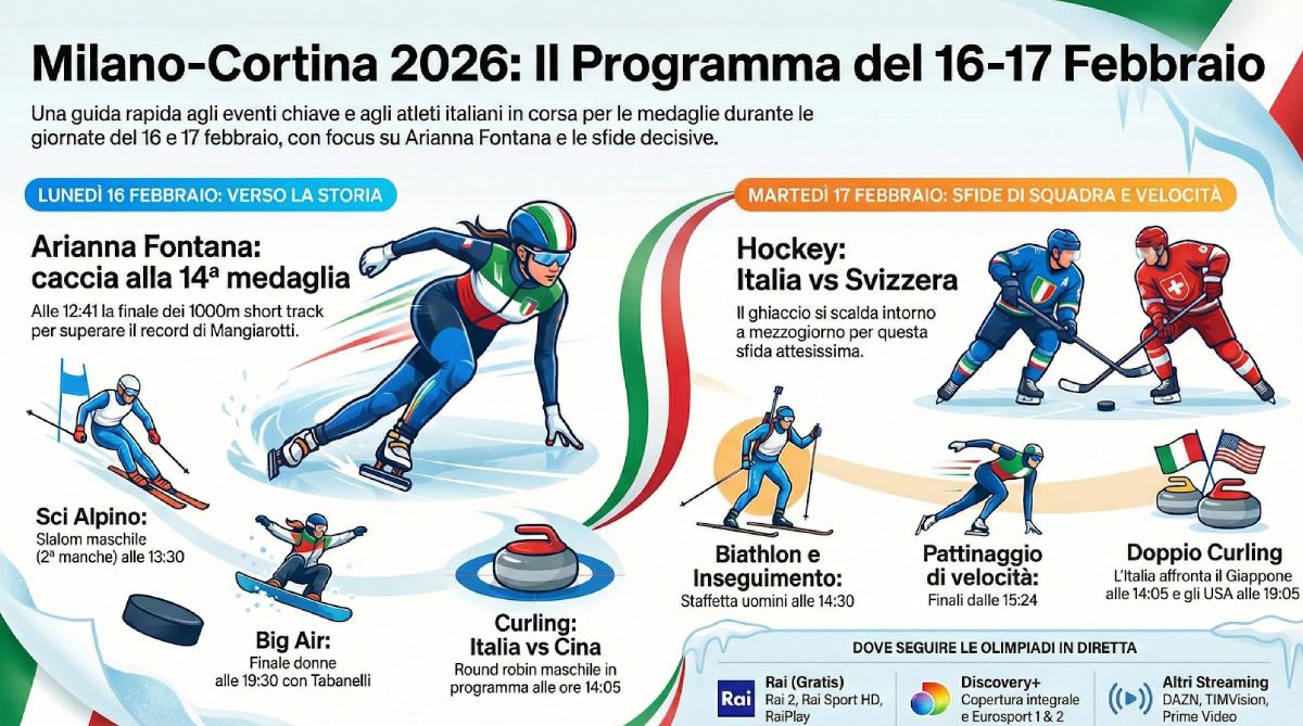 guida gare olimpiadi