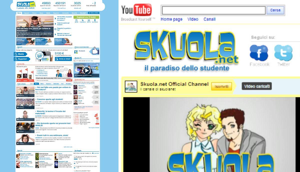 skuola.net negli anni 2000