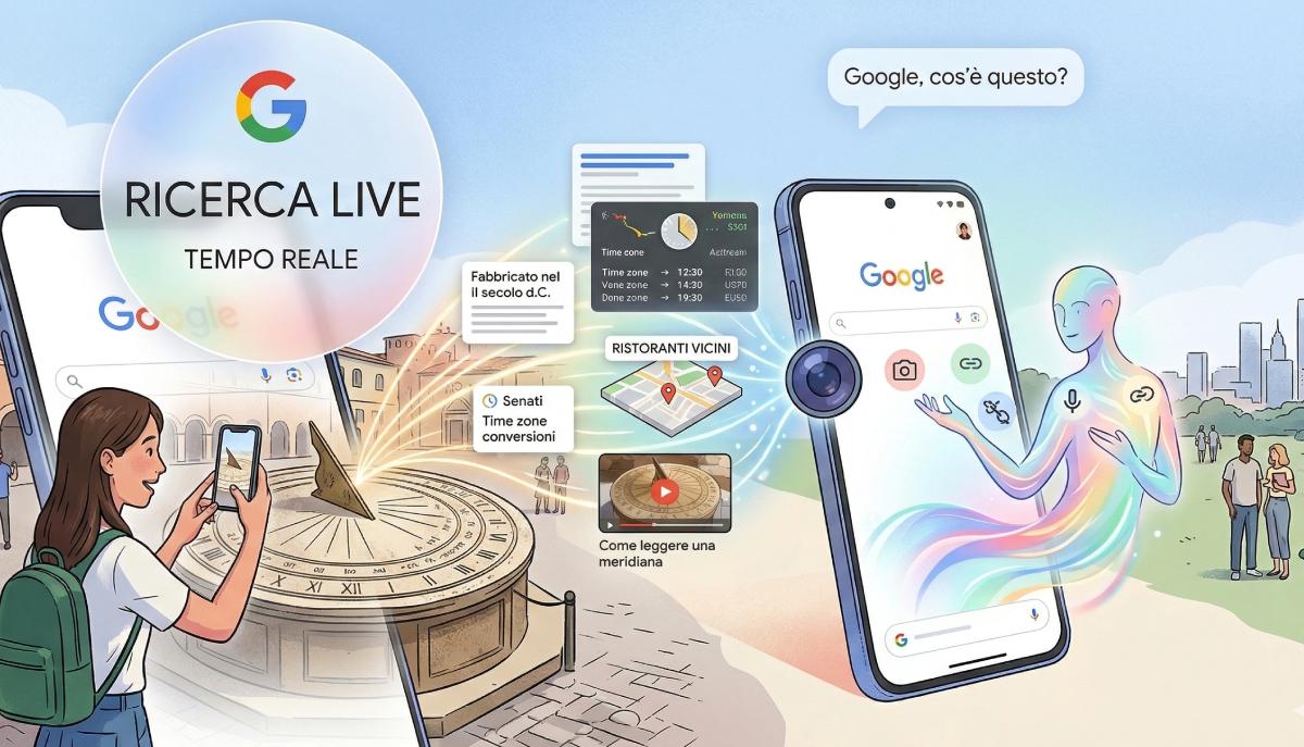 Google Search Live presto disponibile in Italia: cos’è e come usarlo per lo studio