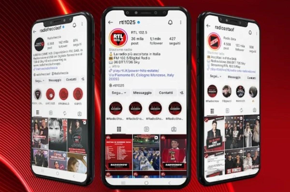 RTL 102.5 domina Sanremo sui social: oltre 56 milioni di visualizzazioni in una settimana