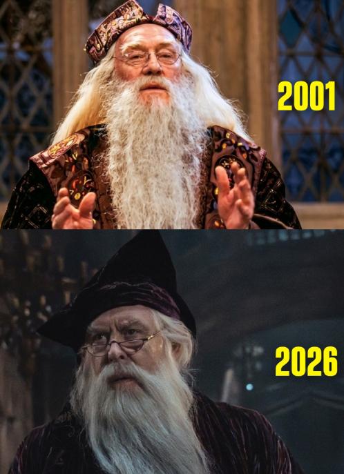 albus silente harry potter serie tv