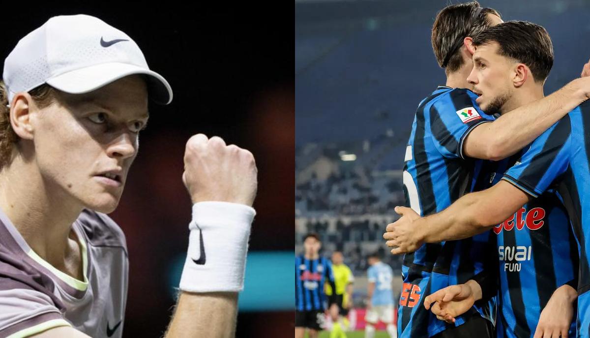 Sinner sfida Fonseca, l’Atalanta cerca l’impresa contro il Bayern Monaco: tutto lo sport di oggi in Tv