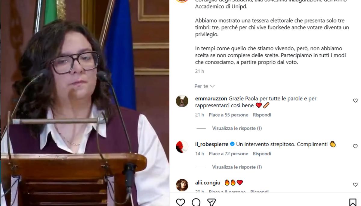 Voto fuori sede, lo sfogo della rappresentante degli studenti: "Ho votato nonostante questo Paese"