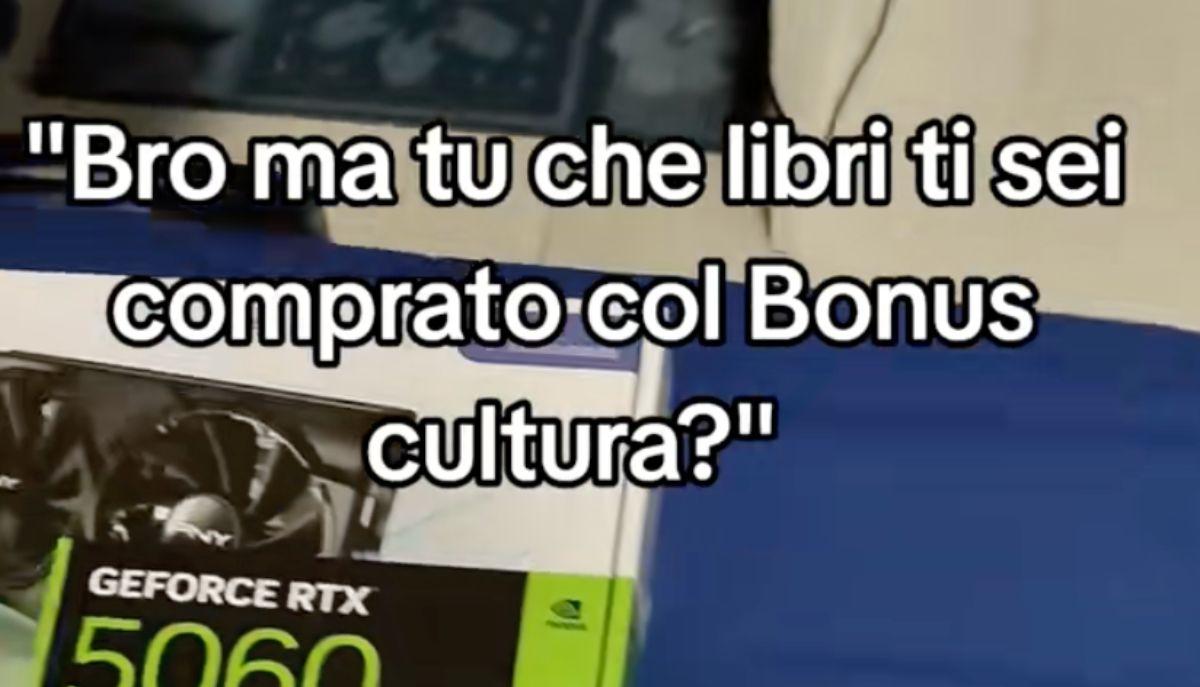 Si può comprare tecnologia con il Bonus Cultura 2026?