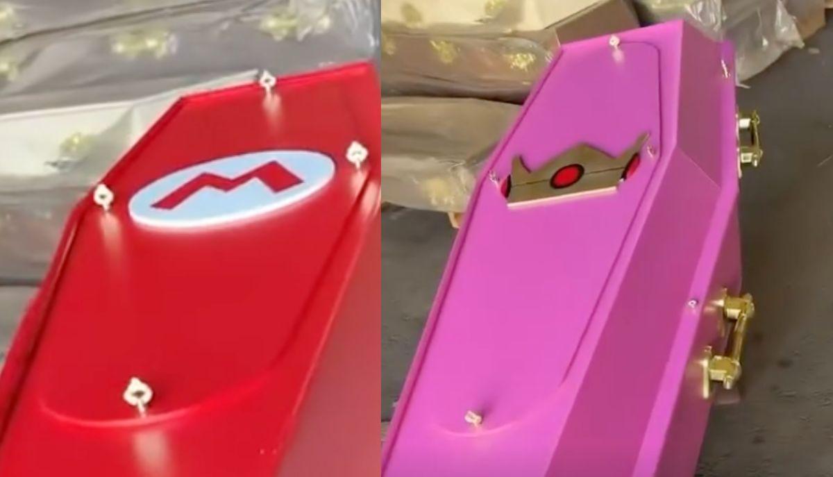 Funerale a tema Super Mario? In Brasile fanno le bare di Mario, Luigi & co e il video è virale