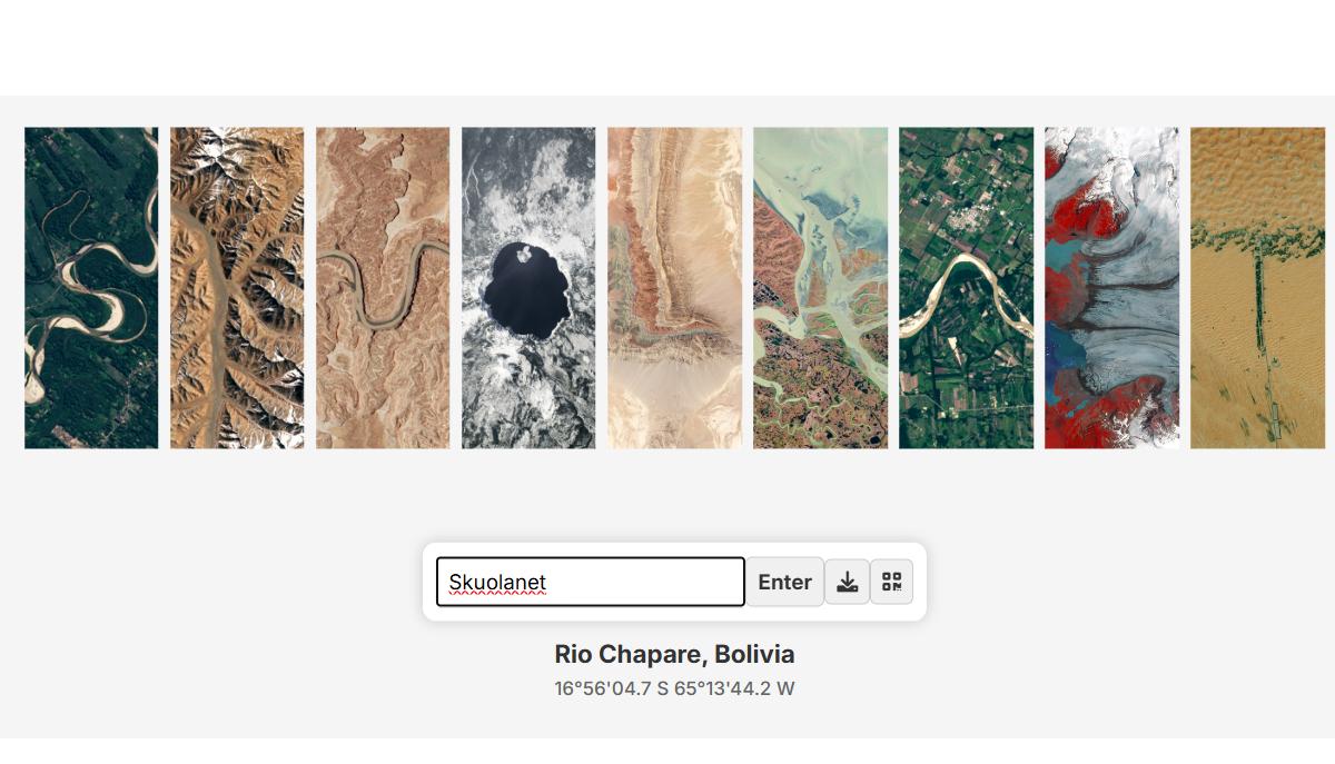 La NASA ha creato un sito che scrive il tuo nome usando le immagini satellitari della Terra