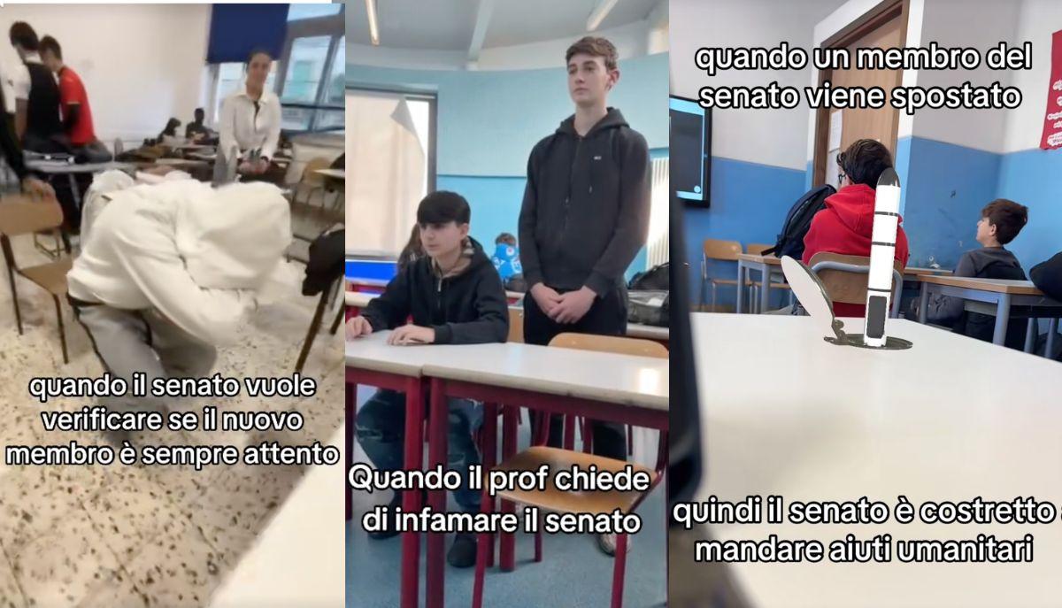 Il Senato... a scuola: ecco di cosa si tratta (con i video più virali)