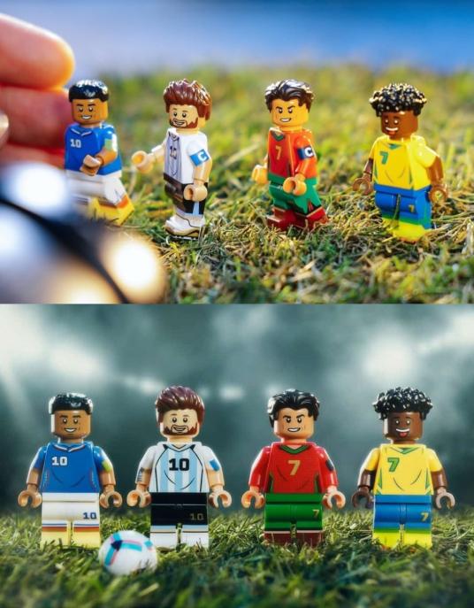 set lego calciatori