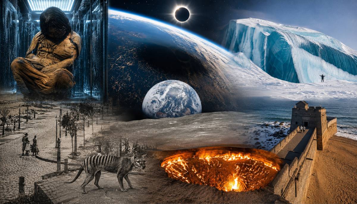 Dalla Porta dell’Inferno alla Terra vista dalla Luna: 8 cose da vedere prima di morire