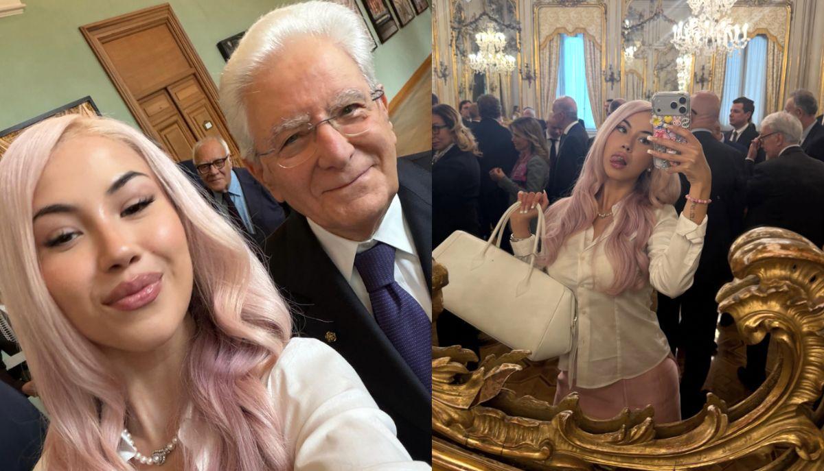 Anna Pepe e Sergio Mattarella: ecco il selfie di cui non sapevi di avere bisogno