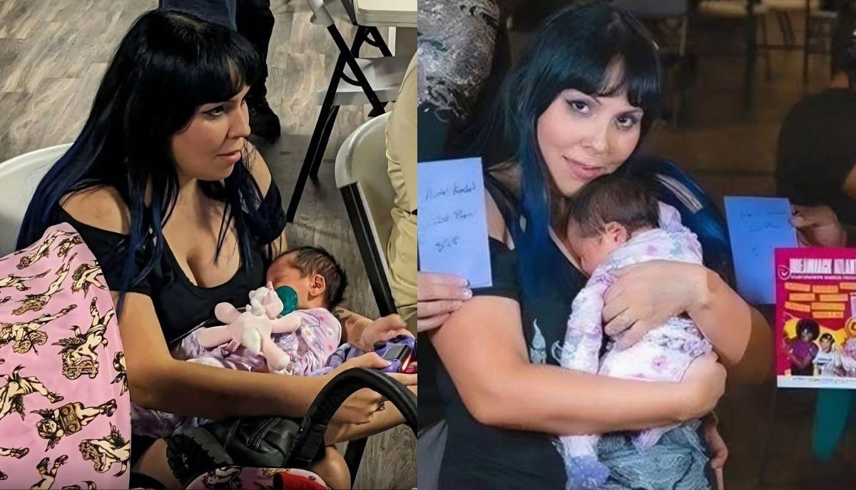Vince il torneo di Mortal Kombat con la figlia neonata in braccio: l’impresa virale di una mamma gamer