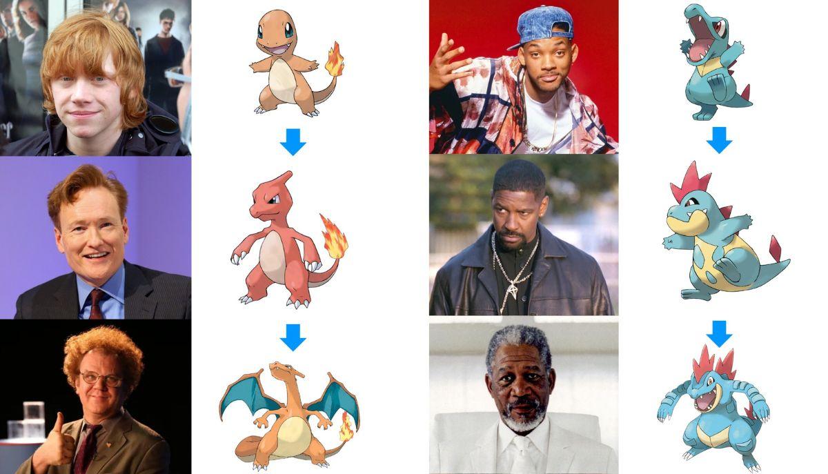 L’evoluzione dei Pokémon… con gli attori di Hollywood