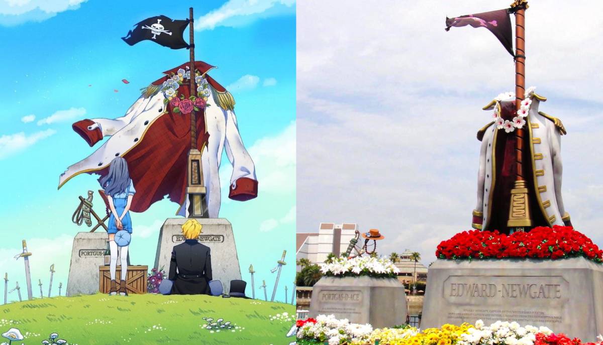 One Piece, a Osaka puoi pregare sulla tomba di Ace e Barbabianca