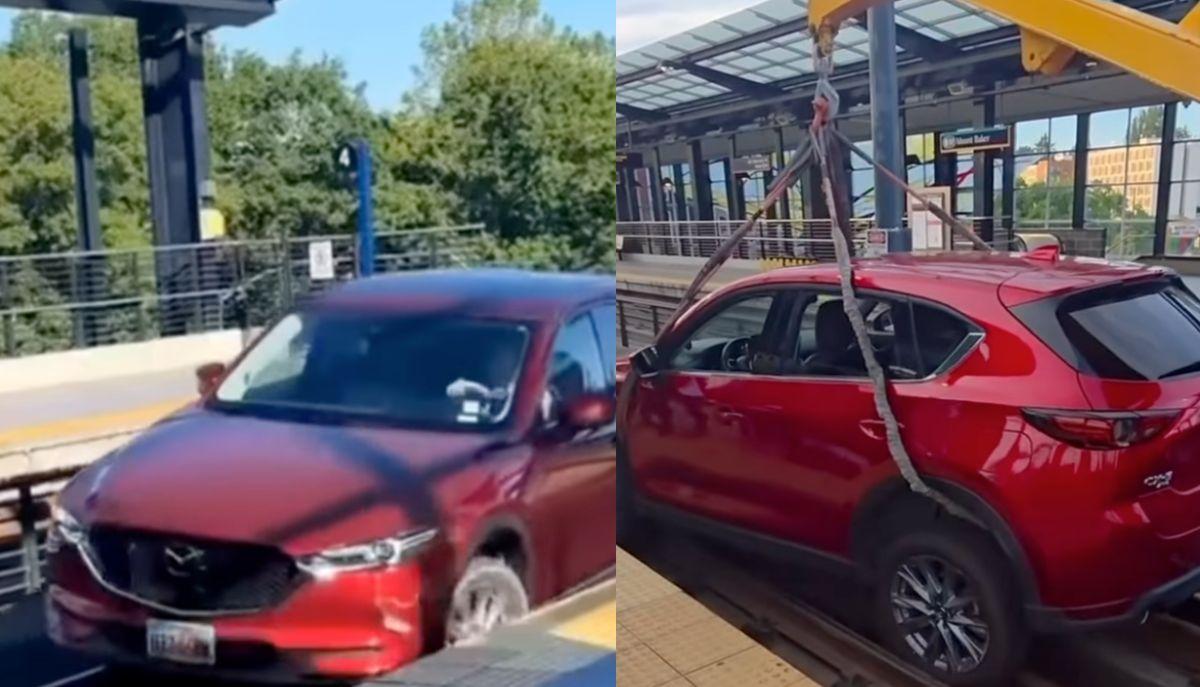 Segue il navigatore e finisce sui binari: l'incredibile vicenda del SUV a Seattle (con 100mila euro di multa)