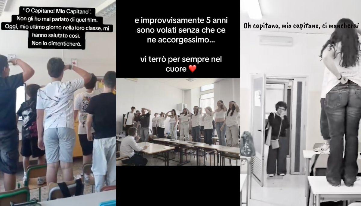 Oh Capitano, mio Capitano: l’addio ai prof che restano nel cuore come ne “L’attimo fuggente”