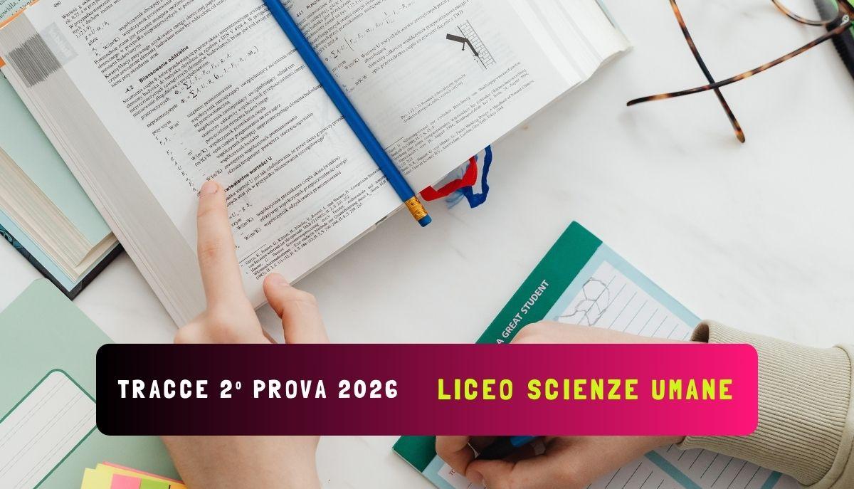 Seconda prova scienze umane