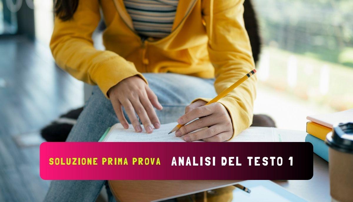 Soluzione analisi 1