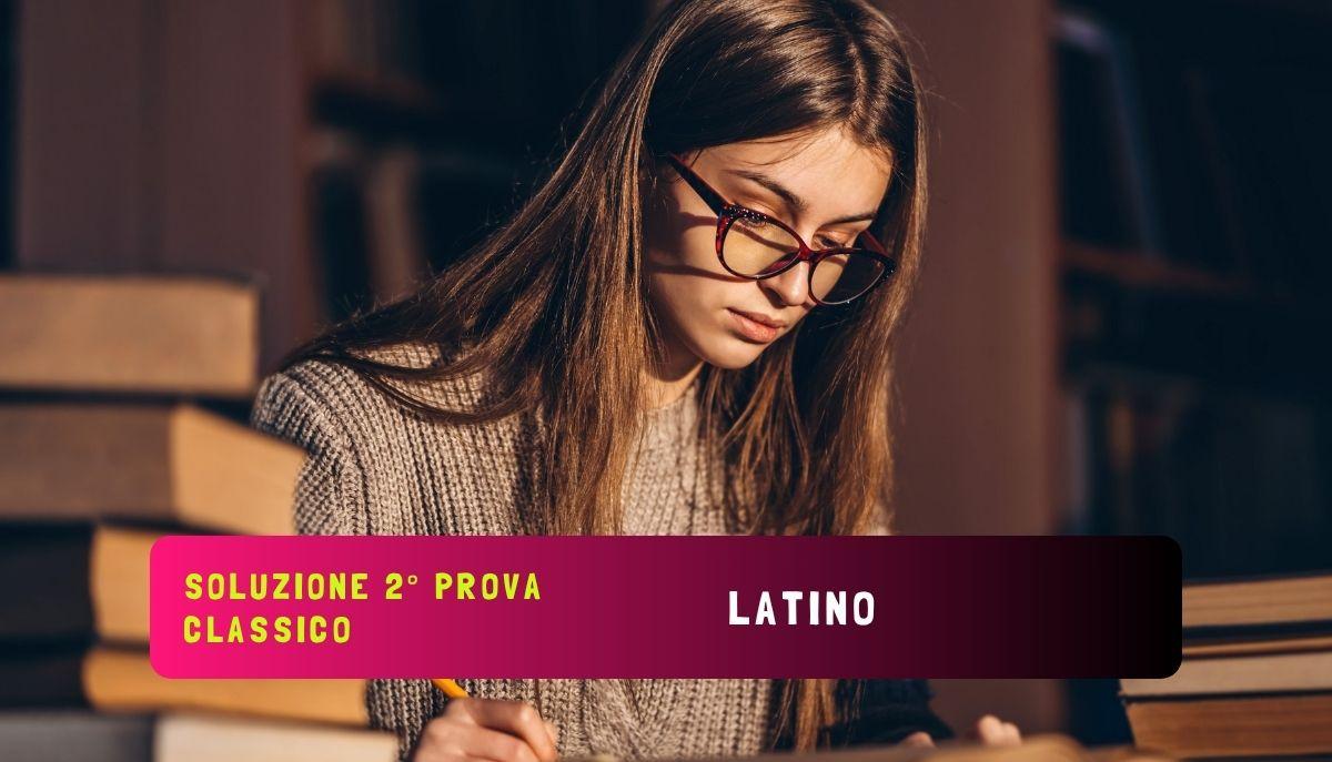 Soluzione seconda prova liceo classico