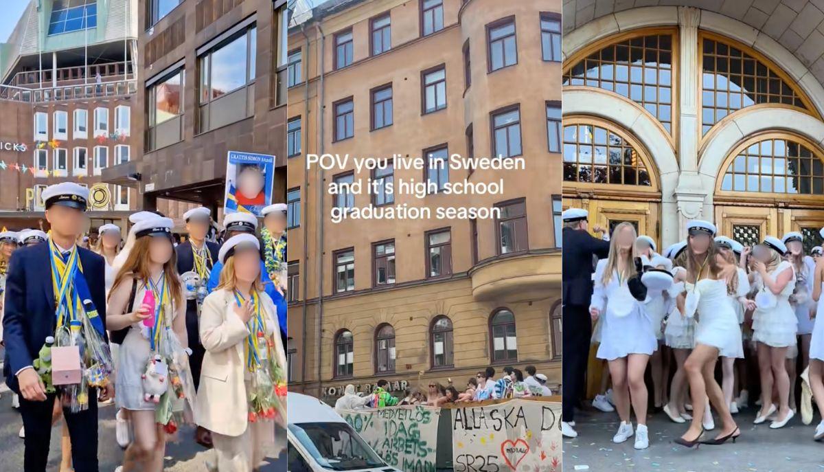 Maturità, in Svezia niente esami ma solo festeggiamenti (vestiti da marinai e sui camion)