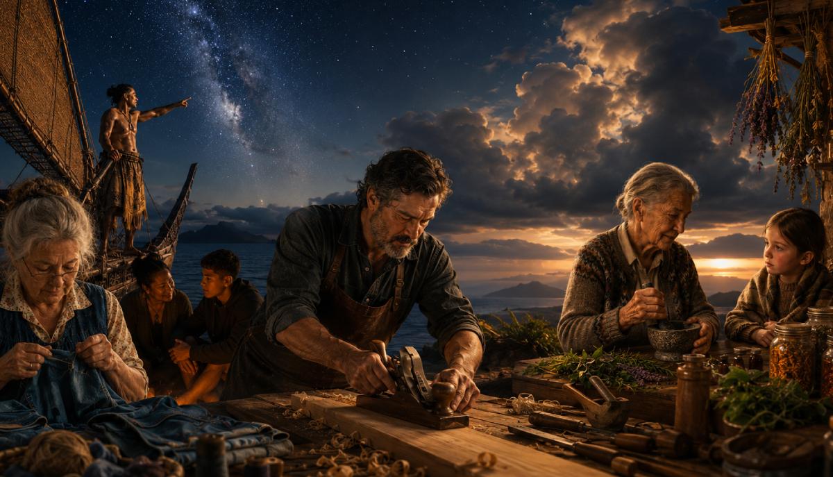 7 skills che stiamo perdendo: dal riparare i vestiti al leggere i segnali del cielo