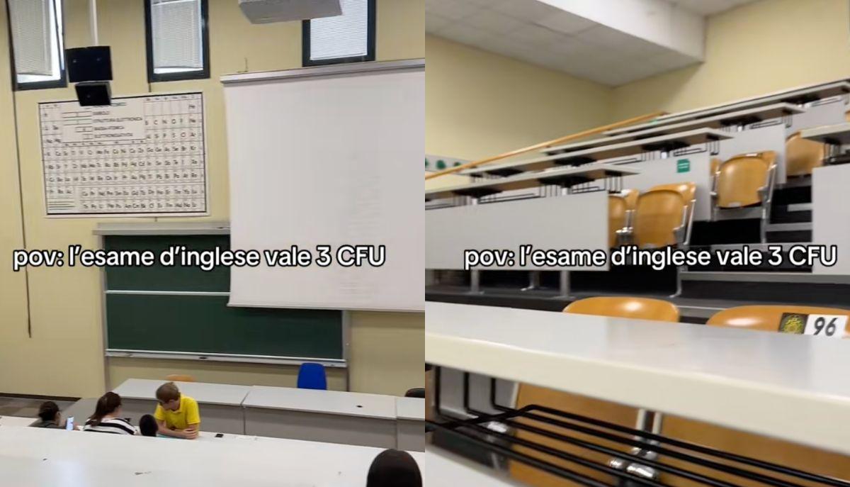 All’esame di inglese l’aula è vuota: il triste “destino” dei corsi da 3 CFU