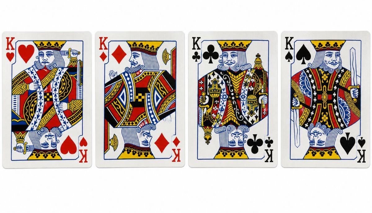 Il segreto delle carte da poker: ecco chi si nasconde dietro i quattro Re