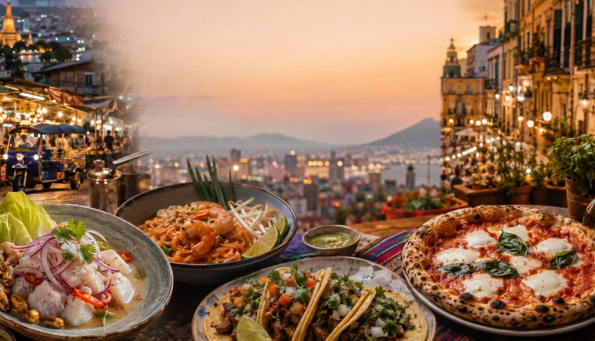Le città dove si mangia meglio al mondo: Napoli è prima e l’Italia domina la classifica