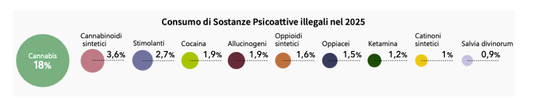 Report Dipendenze Droghe Giovani