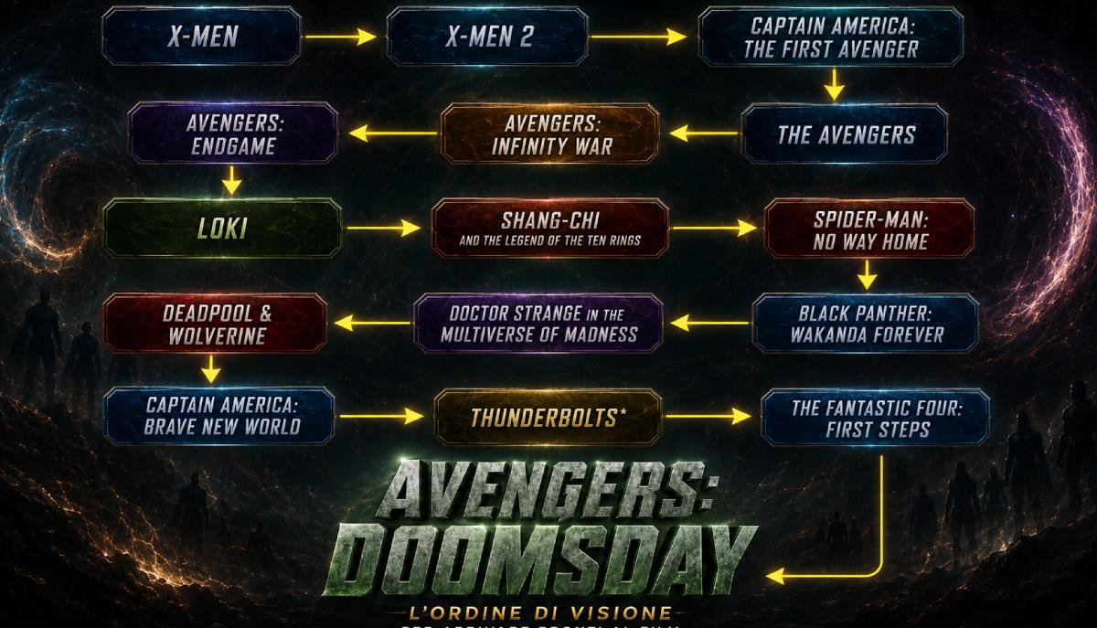 titoli da vedere per avengers doomsday