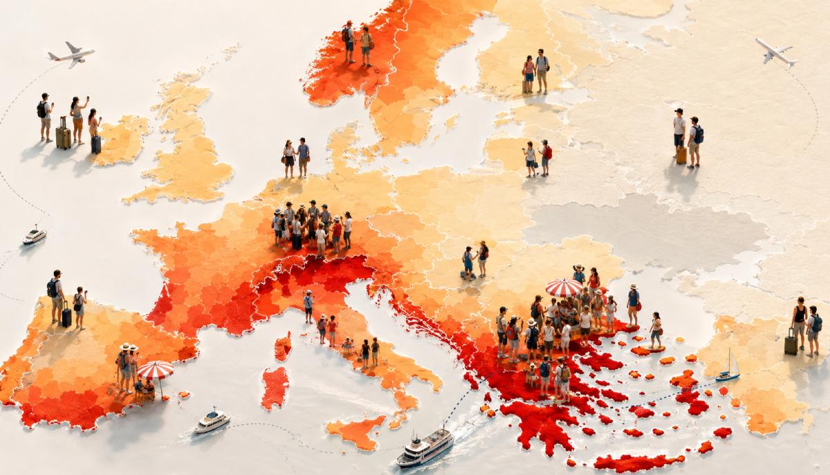 eurostat intensità turistica 2024