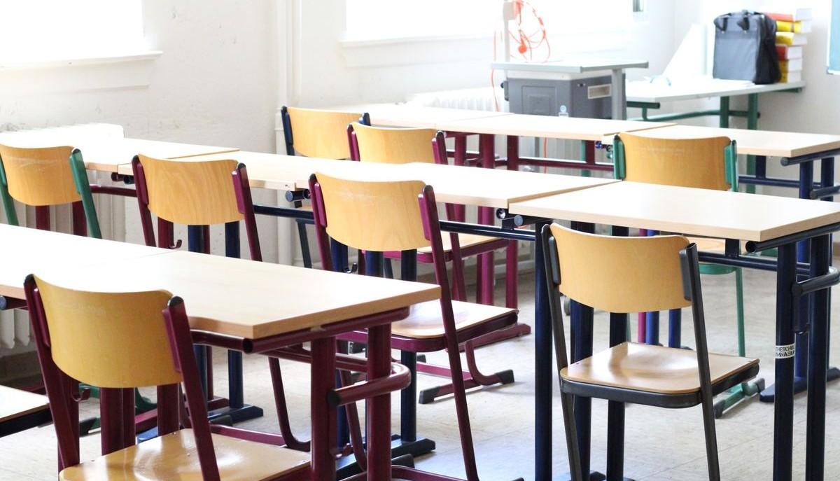 Aula scolastica vuota