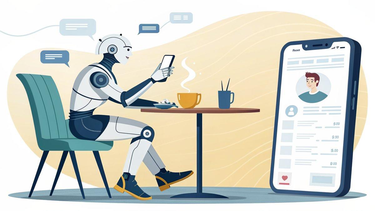 Robot che chatta