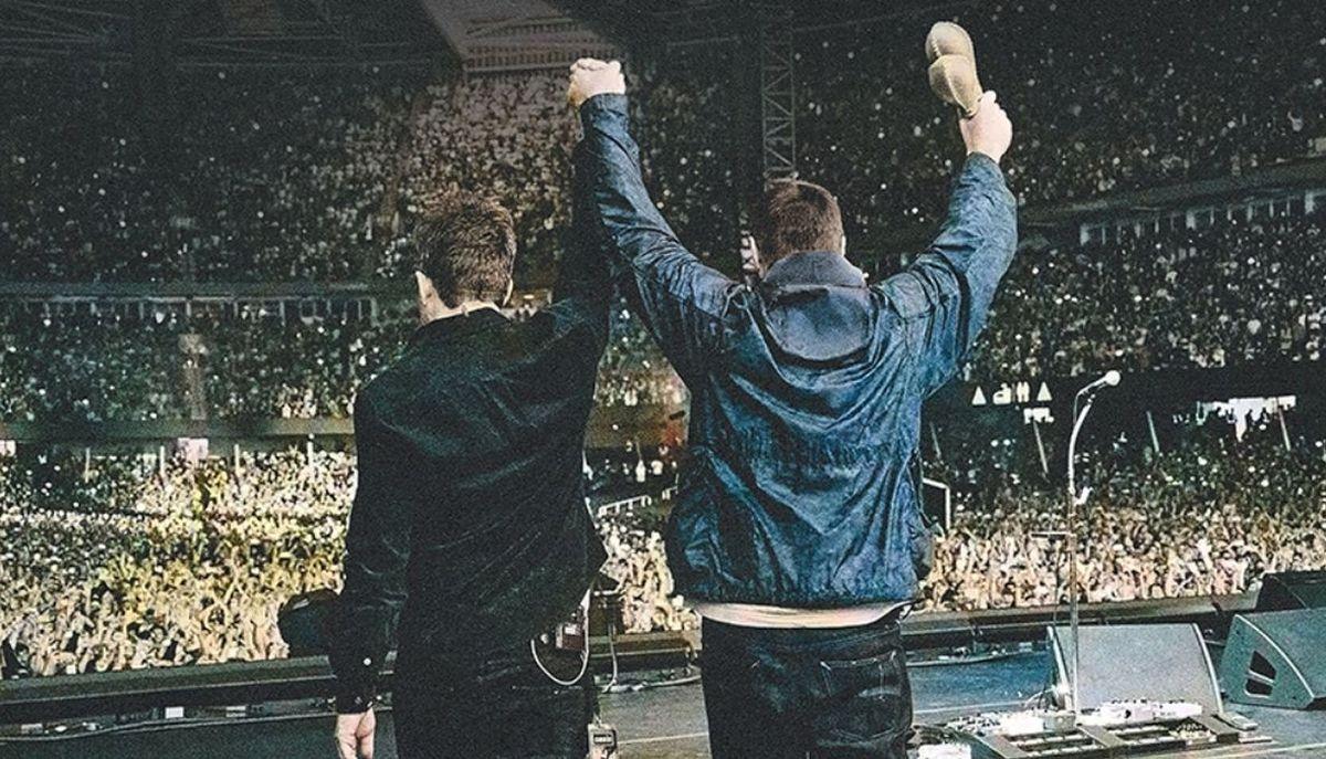 Gli Oasis sul palco