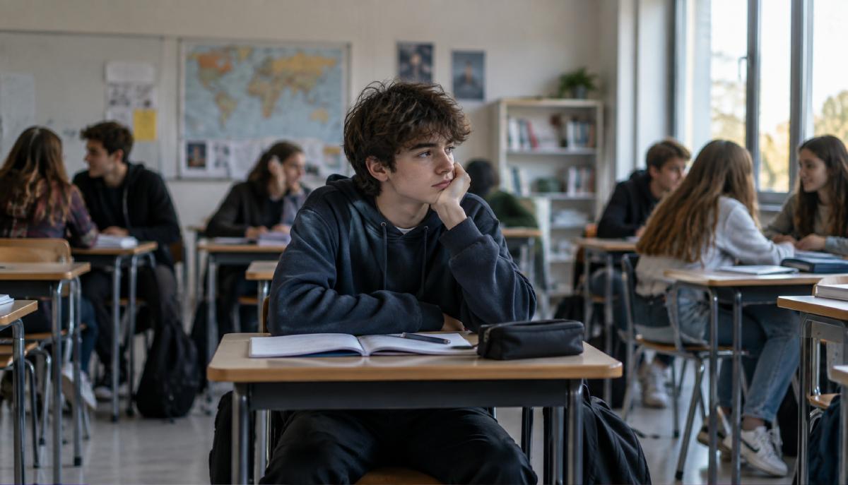 studente solo banco